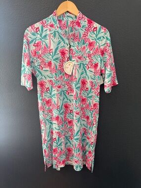 NWT TAIL Active Floral Print Golf Dress With UPF 50